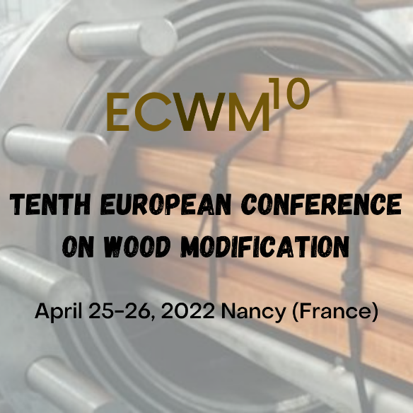 You are currently viewing ECWM10 | 10ème Conférence européenne sur la modification du bois