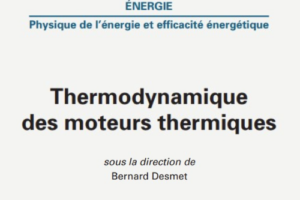 [Nouvel ouvrage] Thermodynamique des moteurs thermiques