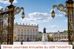GDR TAMARYS Annual Conference 26-28 June 2023 in Nancy