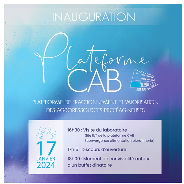 You are currently viewing Inauguration de la Plateforme CAB