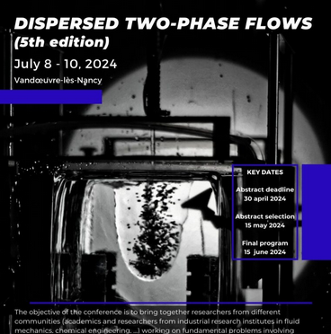 You are currently viewing Conférence “Dispersed Two-Phase Flows” (5ème édition)