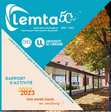 You are currently viewing LEMTA’s 2022-2023 Activity Report is online!