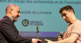 Mickaël Delcey, lauréat du prix de thèse “Docteur-Entrepreneur” de la Métropole du Grand Nancy !