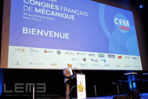 [Retour sur] Le Congrès Français de Mécanique 2025 à Metz : une semaine au cœur de l’innovation scientifique