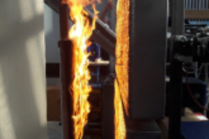LEMTA – Fire safety: LEMTA carries out tests on the ignition of wooden structures for the home