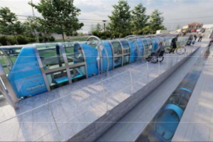 GREEN – Urbanloop: a test track for this future means of transport is under construction in Tomblaine.