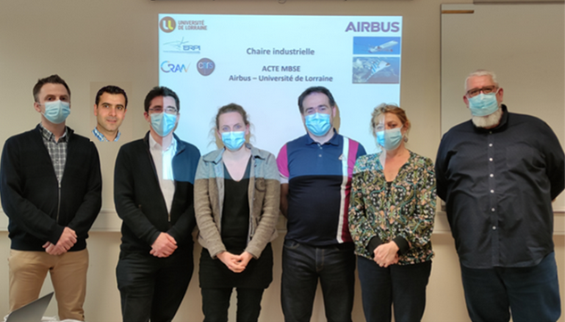 You are currently viewing ERPI – Inauguration of the Airbus-University of Lorraine Chair