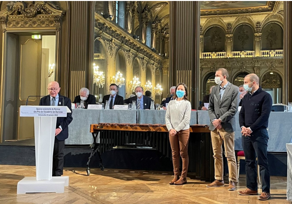 You are currently viewing Silvia Lasala receives the Suzanne Zivi Prize from the Académie Stanislas