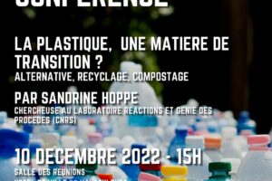 “Plastic, a material in transition? : alternative, recycling, composting”