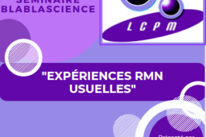 [Scientific Seminar] “Usual NMR Experiments”