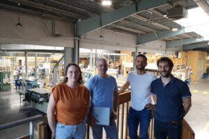 Visite de Piveteau Bois au LERMAB