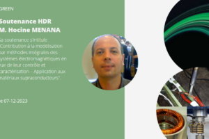 Habilitation à Diriger des Recherches – Hocine Menana – GREEN