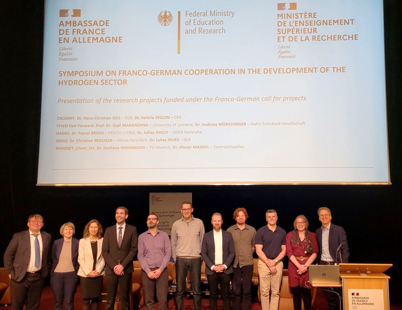 You are currently viewing Lancement du nouveau projet franco-allemand FFWD pour le développement de l’électrolyse de l’eau sans fluor