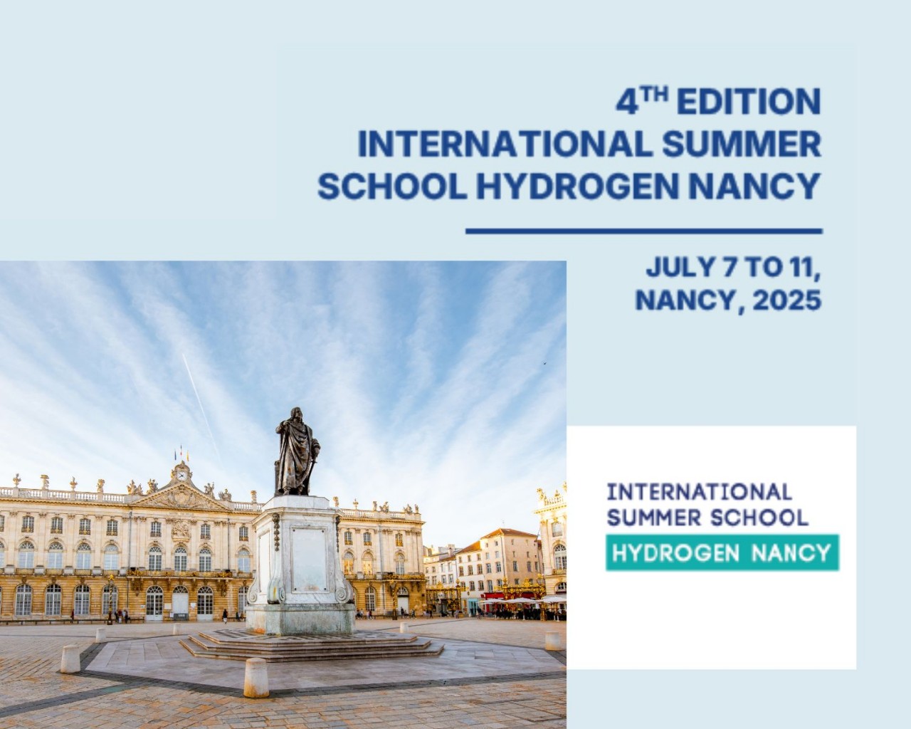You are currently viewing International Hydrogen Summer School Nancy 2025