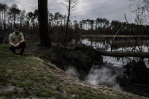 Against the “zombies,” fire experts come to the rescue of firefighters (Anthony Collin/LEMTA /Idir Khaldi/ FST student)