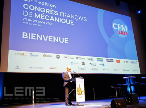You are currently viewing [Retour sur] Le Congrès Français de Mécanique 2025 à Metz : une semaine au cœur de l’innovation scientifique