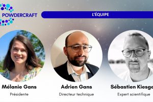 Creation of PowderCraft, a start-up specializing in industrial granular materials