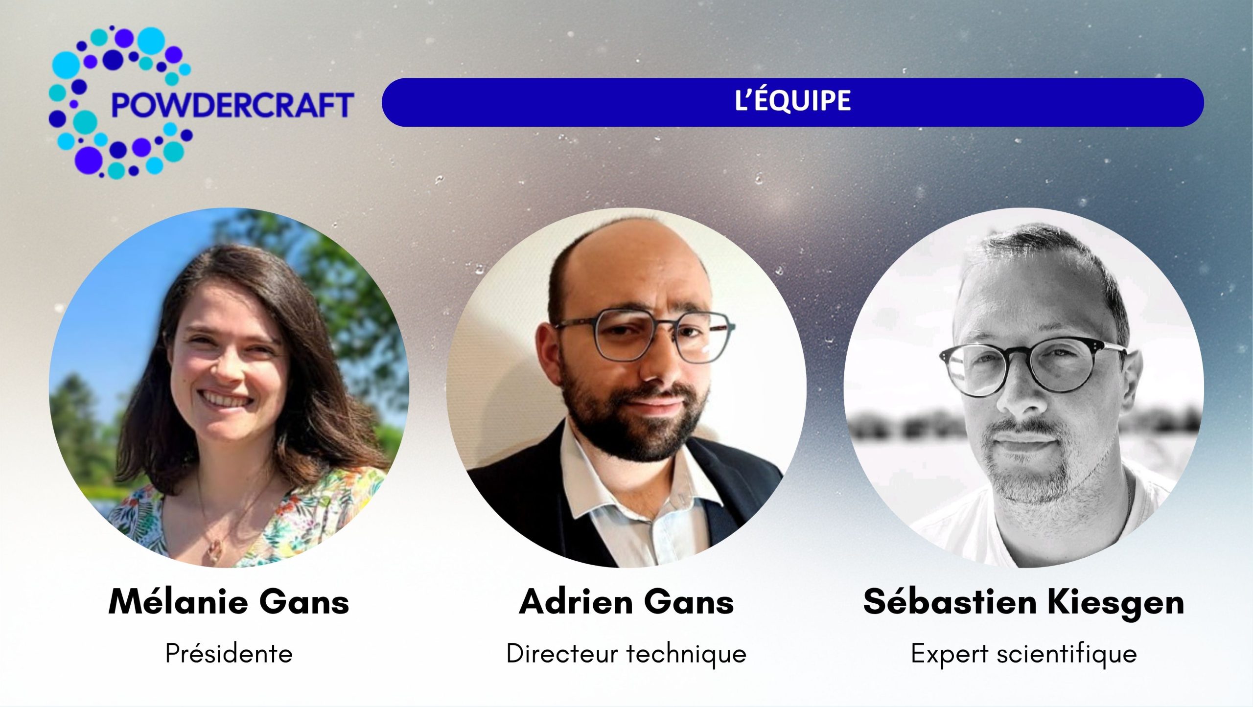 You are currently viewing Creation of PowderCraft, a start-up specializing in industrial granular materials