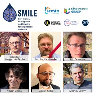 You are currently viewing Création du groupe de recherche international SMILE spécialiste de la matière molle